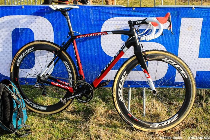 Zdenek Stybar's Specialized S-Worlks Crux cyclocross bike with S