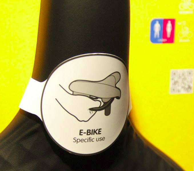 A "fogatyús" nyereg E-bike számára - megkönníti a mozgatást! 