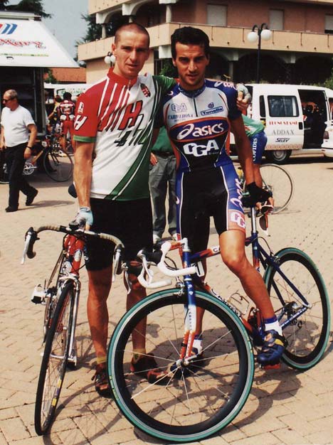 Egy 1998-as válogatott versenyen Michele Bartolival
