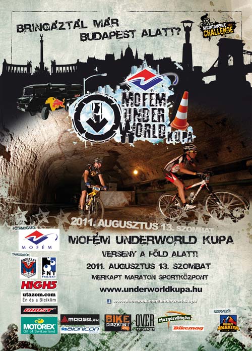 Bringáztál már Budapest alatt? Augusztus 13-án a MOFÉM Underworld Kupán megteheted!