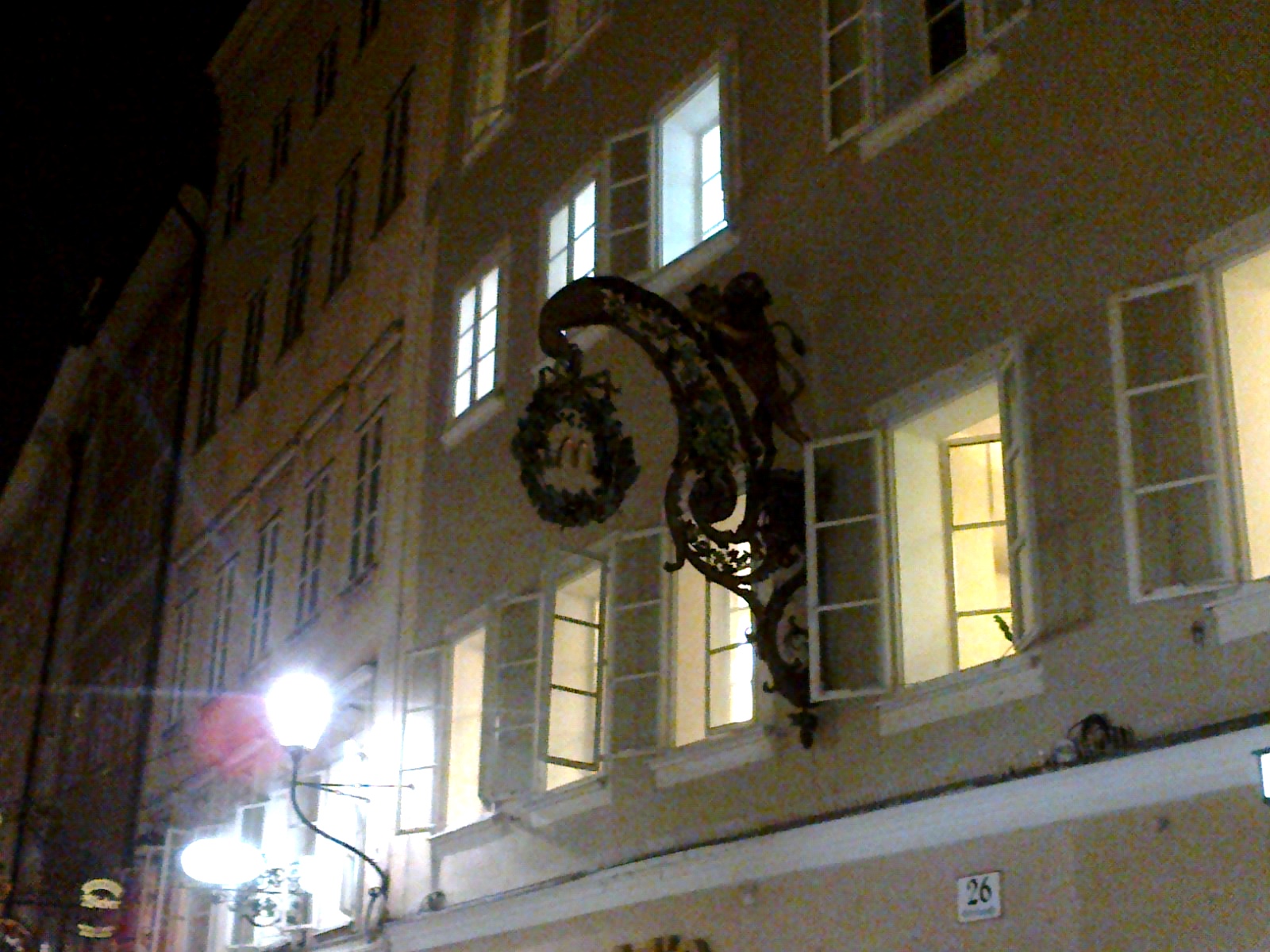 Salzburg belvárosában