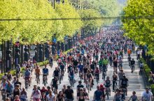 Ezeken az útvonalakon halad a szombati I bike Budapest bringás felvonulás